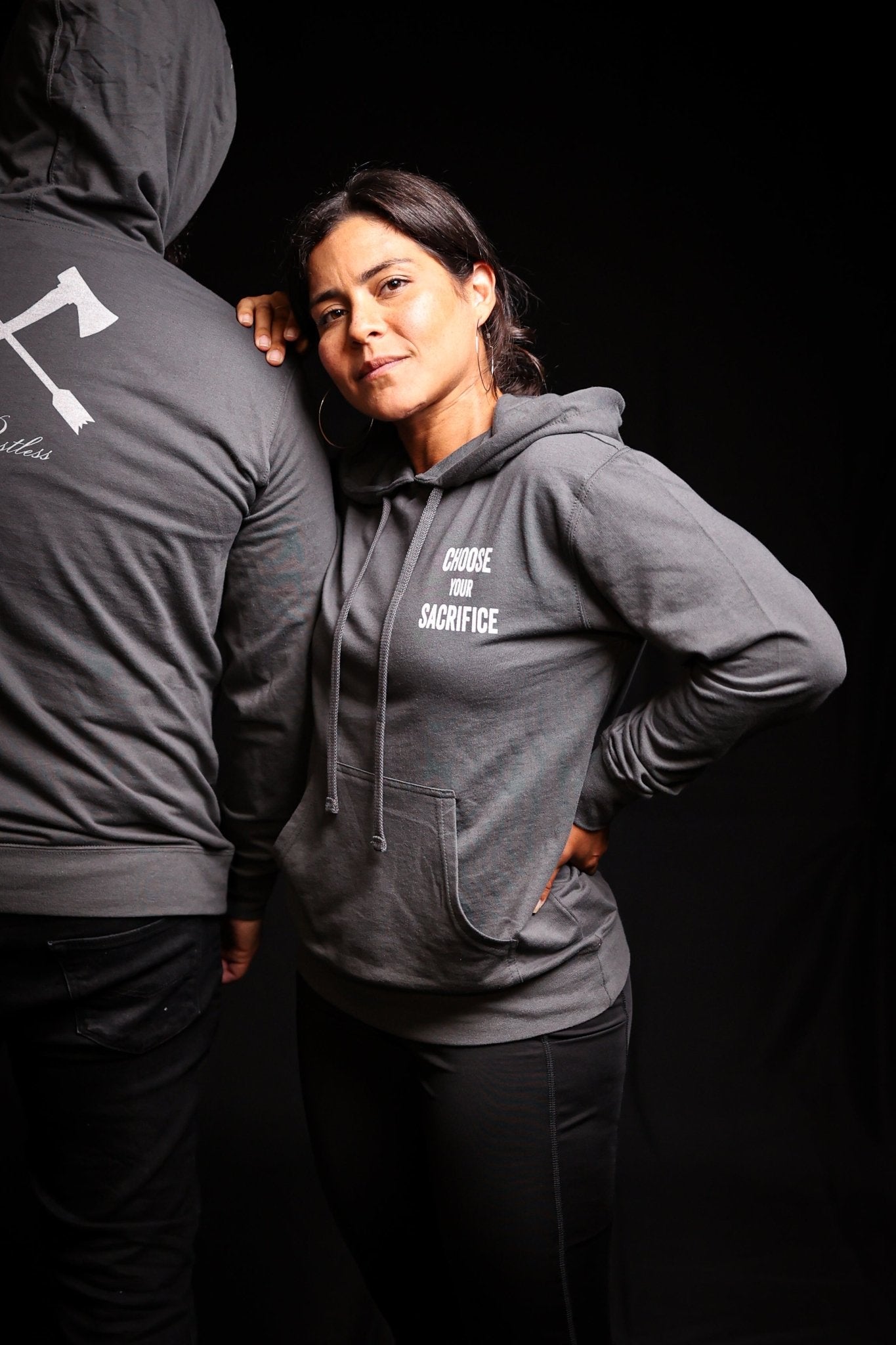 Choose Your Sacrifice - Lightweight Hoodie - Grey - Live Restless, LLC.