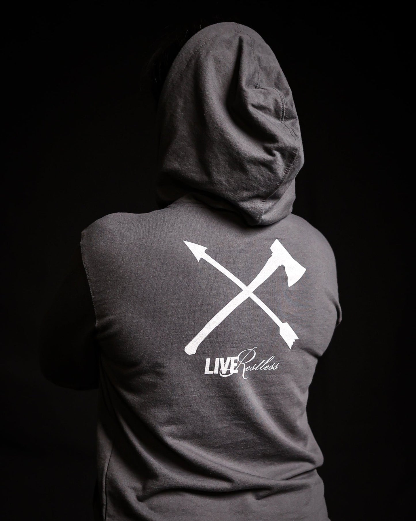 Choose Your Sacrifice - Lightweight Hoodie - Grey - Live Restless, LLC.