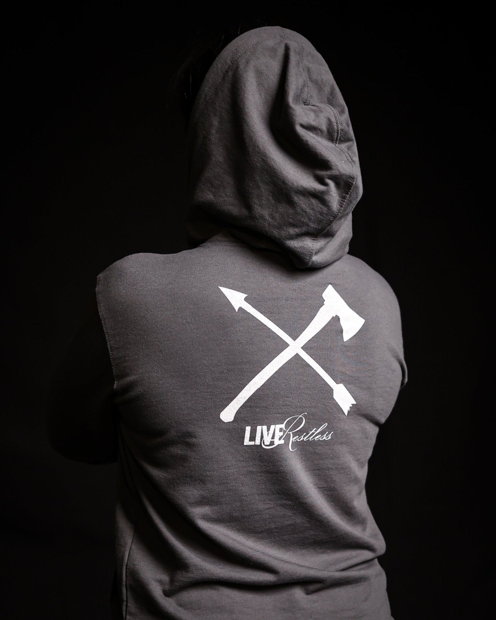 Choose Your Sacrifice - Lightweight Hoodie - Grey - Live Restless, LLC.