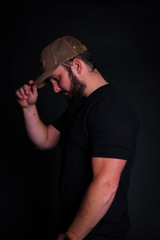 Restless Trucker Hat - Brown - Live Restless, LLC.