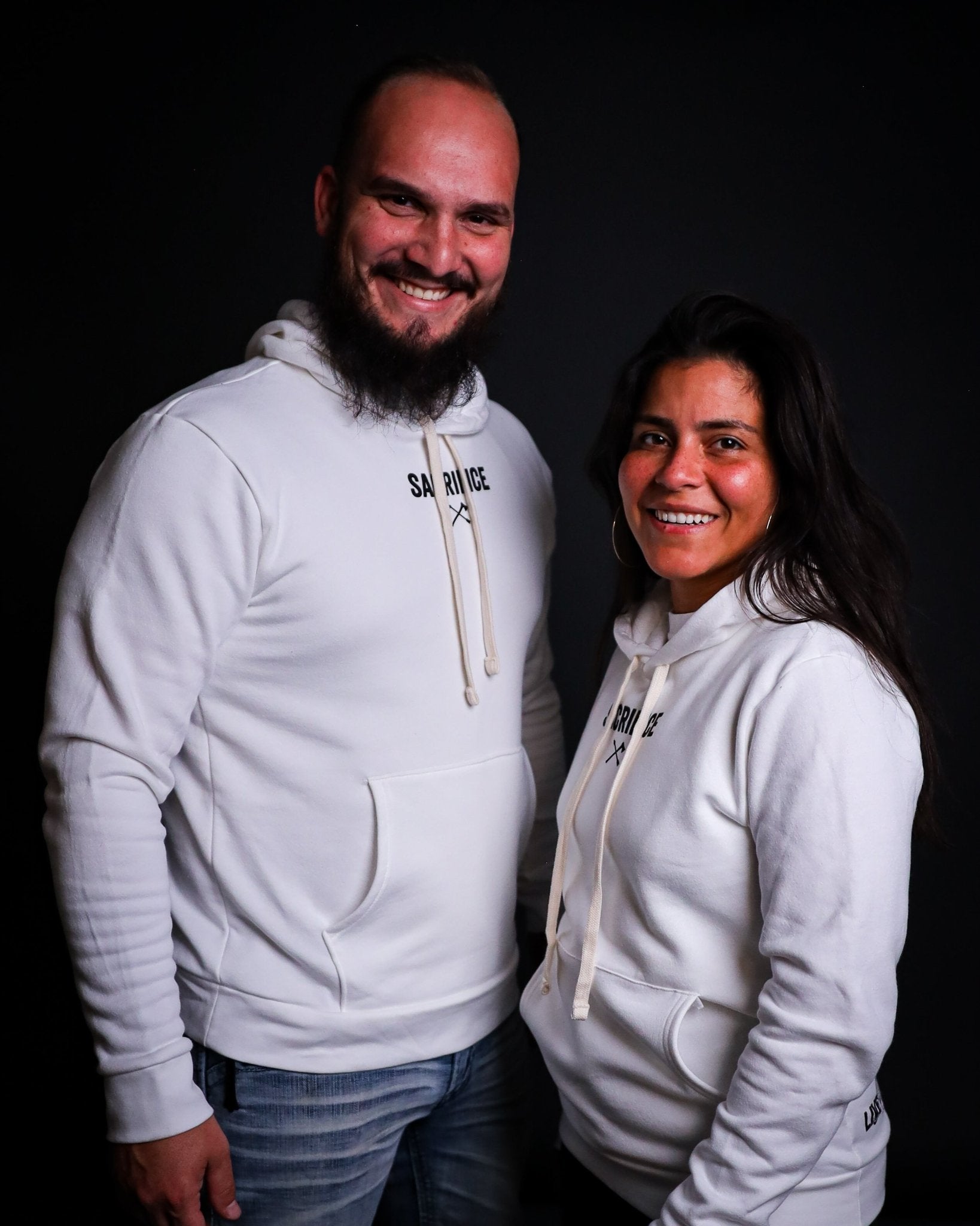 Sacrifice - Unisex Hoodie - White - Live Restless, LLC.