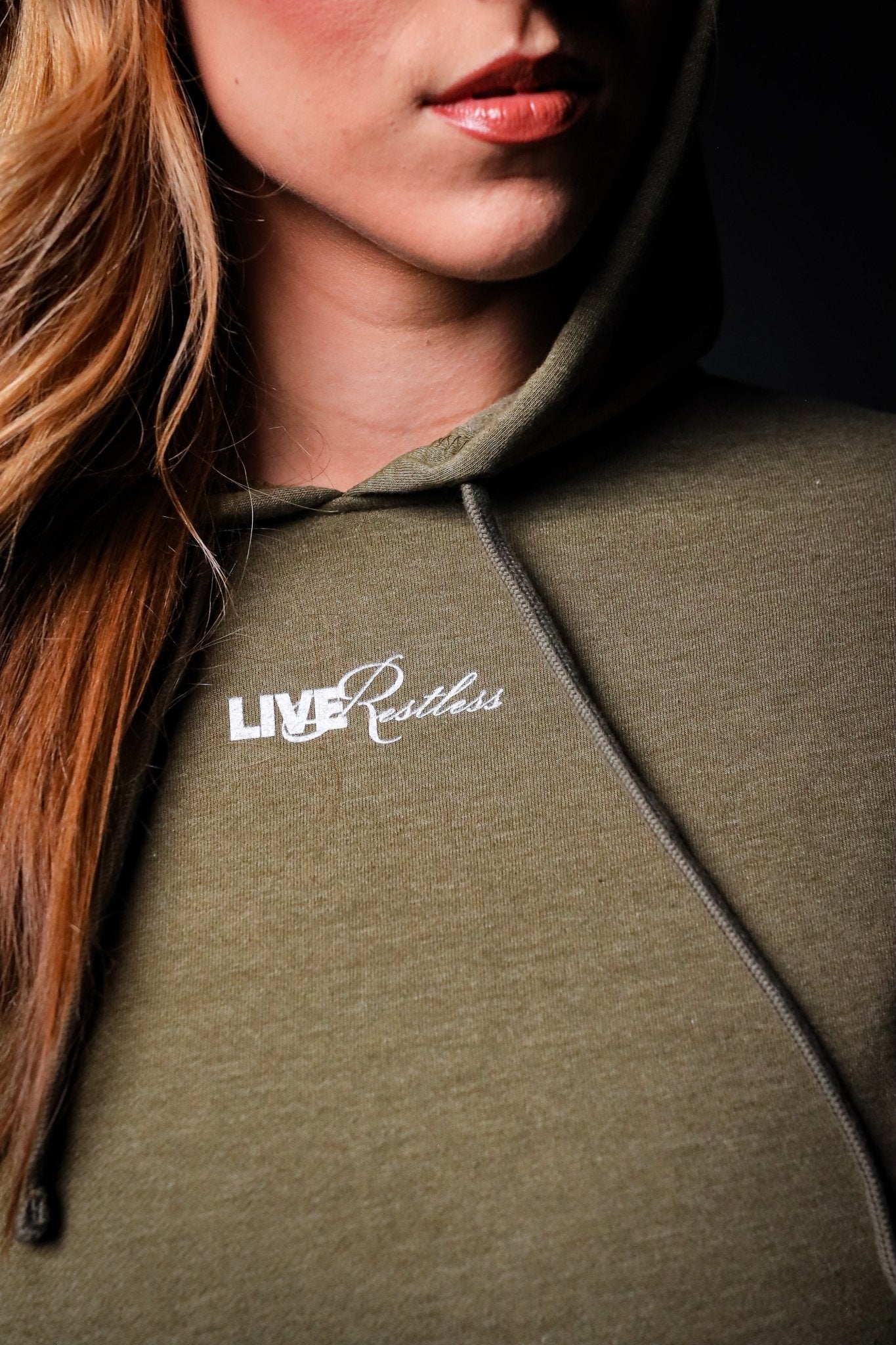 Integrate The Shadow Fleece Hoodie - Olive - Live Restless, LLC.