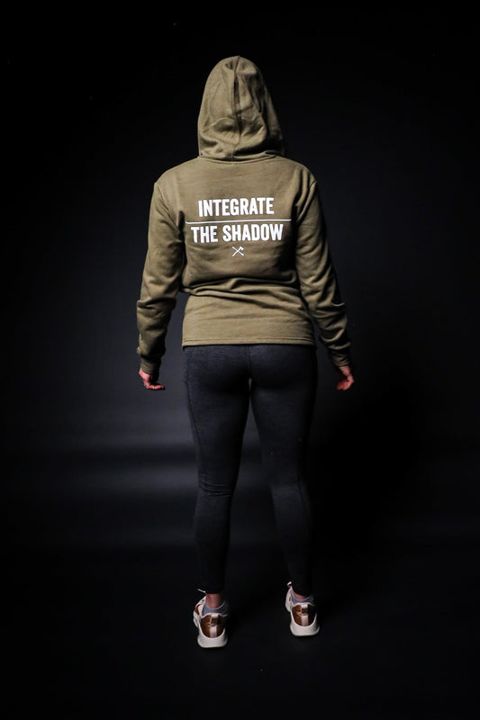 Integrate The Shadow Fleece Hoodie - Olive - Live Restless, LLC.