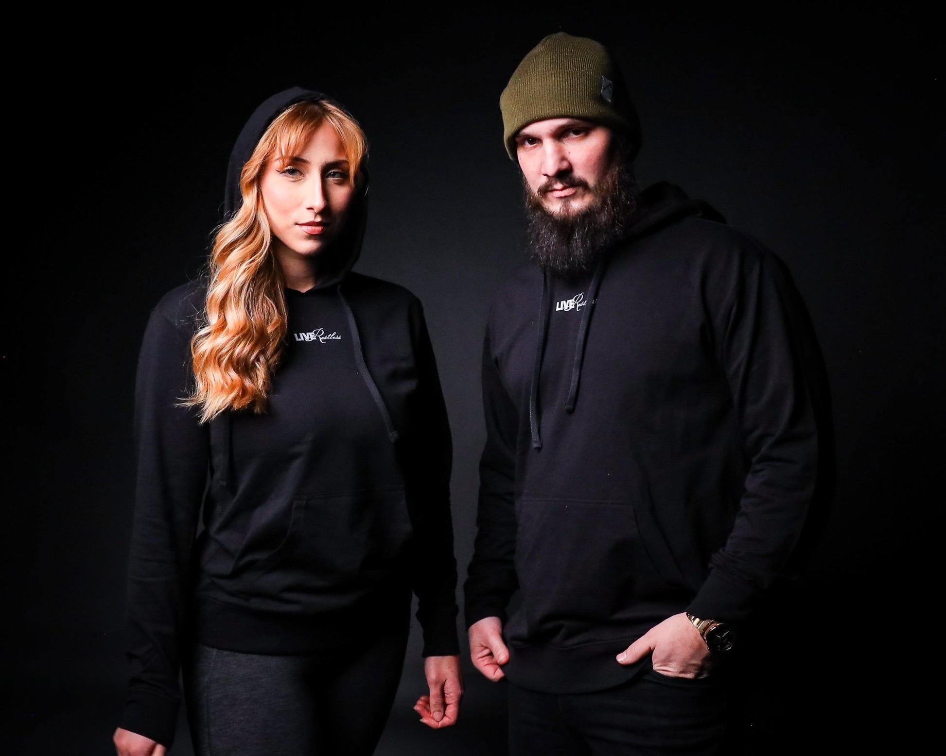 Integrate The Shadow Hoodie - Lightweight - Black - Live Restless, LLC.