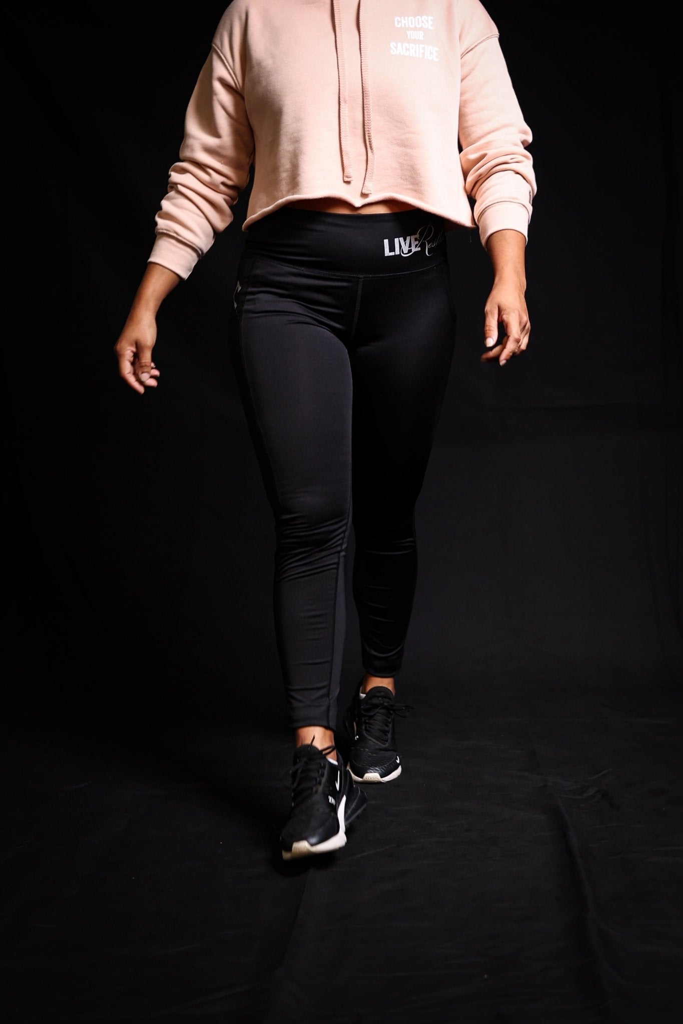 Live Restless Ladies Leggings - Black - Live Restless, LLC.