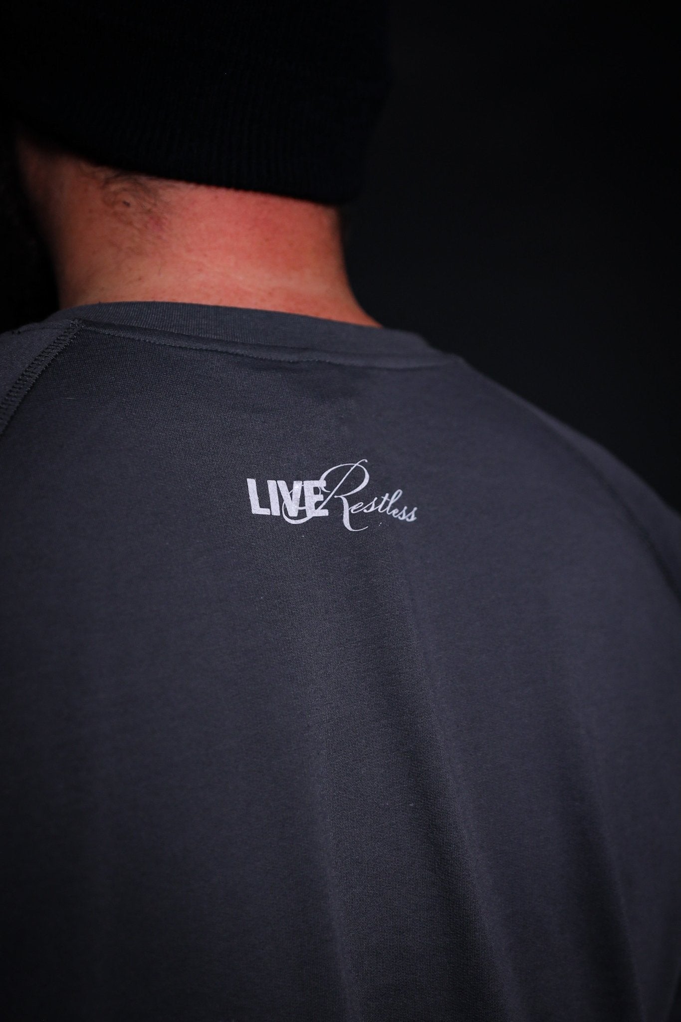Live Restless Raglan Crew Sweatshirt - Grey - Live Restless, LLC.
