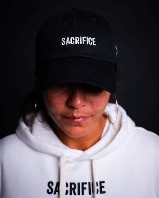 Sacrifice Dad Hat - Black - Live Restless, LLC.