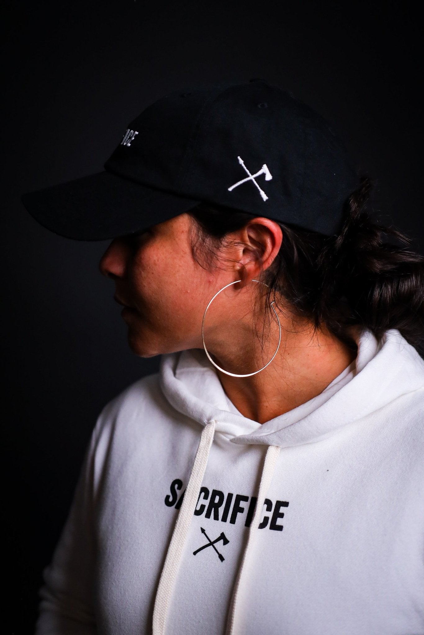 Sacrifice Dad Hat - Black - Live Restless, LLC.