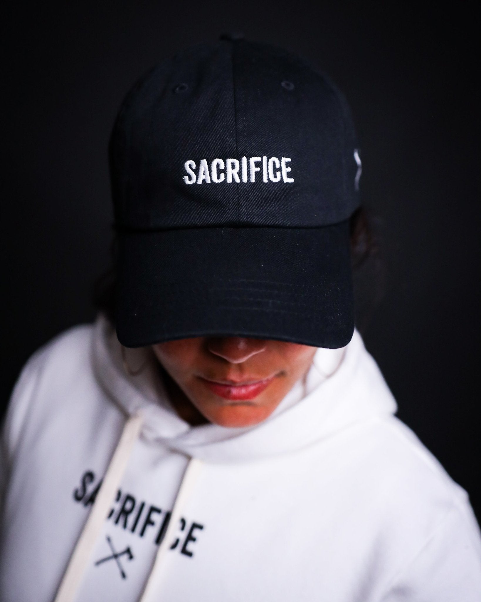 Sacrifice Dad Hat - Black - Live Restless, LLC.