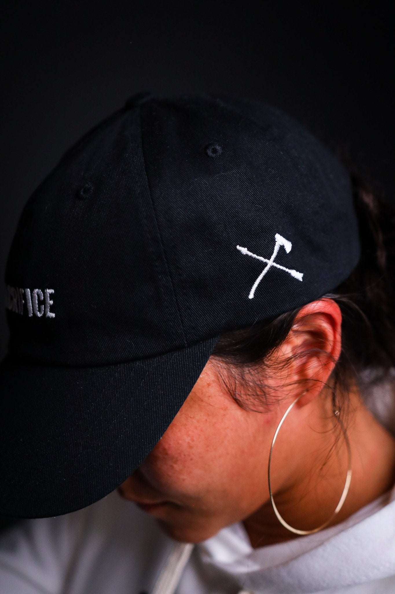 Sacrifice Dad Hat - Black - Live Restless, LLC.