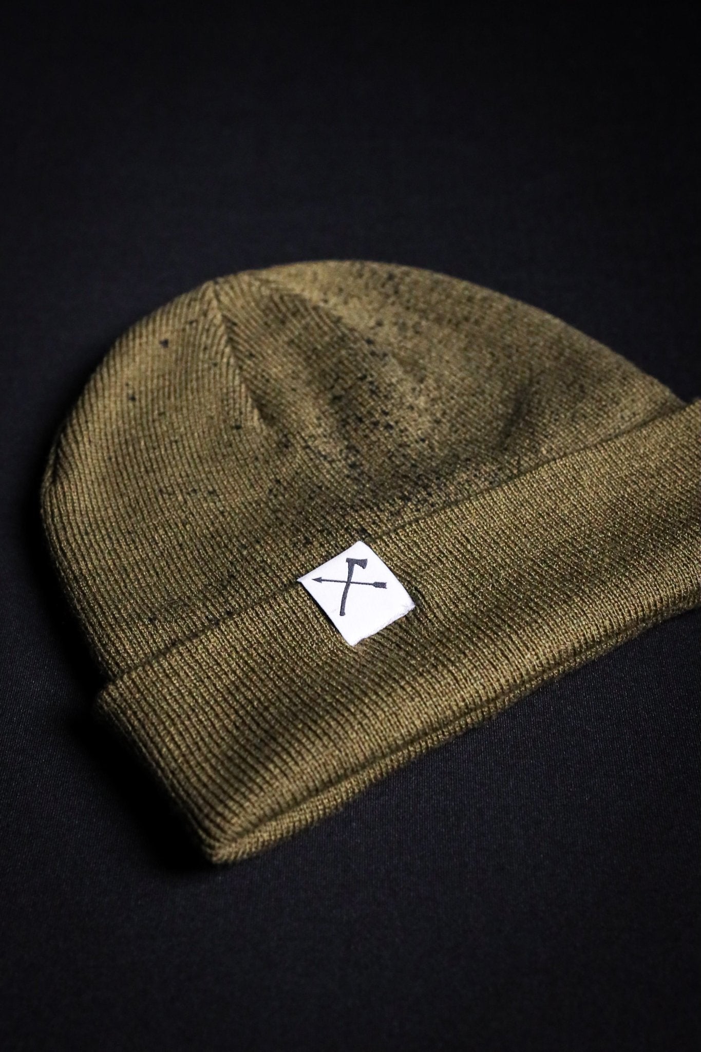 Shadow Overspray Fisherman Beanie - Olive - Live Restless, LLC.