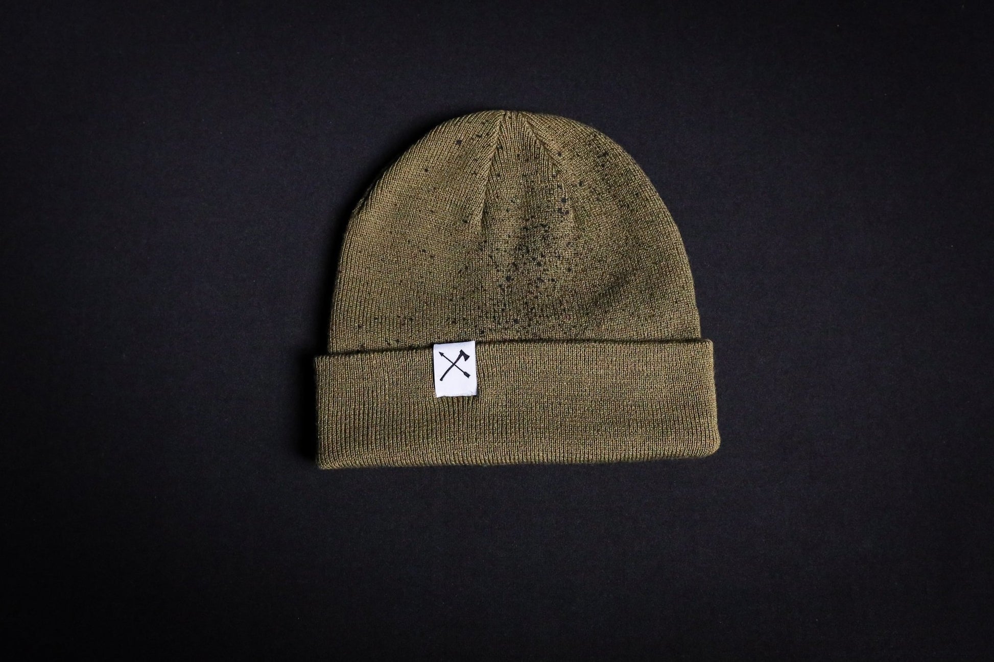 Shadow Overspray Fisherman Beanie - Olive - Live Restless, LLC.